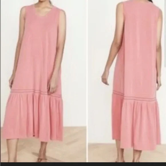 Anthropologie Sundry Sleeveless Tiered Midi/Maxi Tank Dress. Size X-Large - Picture 2 of 11